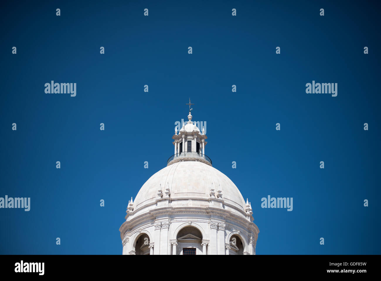 Shell Clad National Pantheon Dome Lisbon Portugal / LISBON, Portugal — The dome of ...