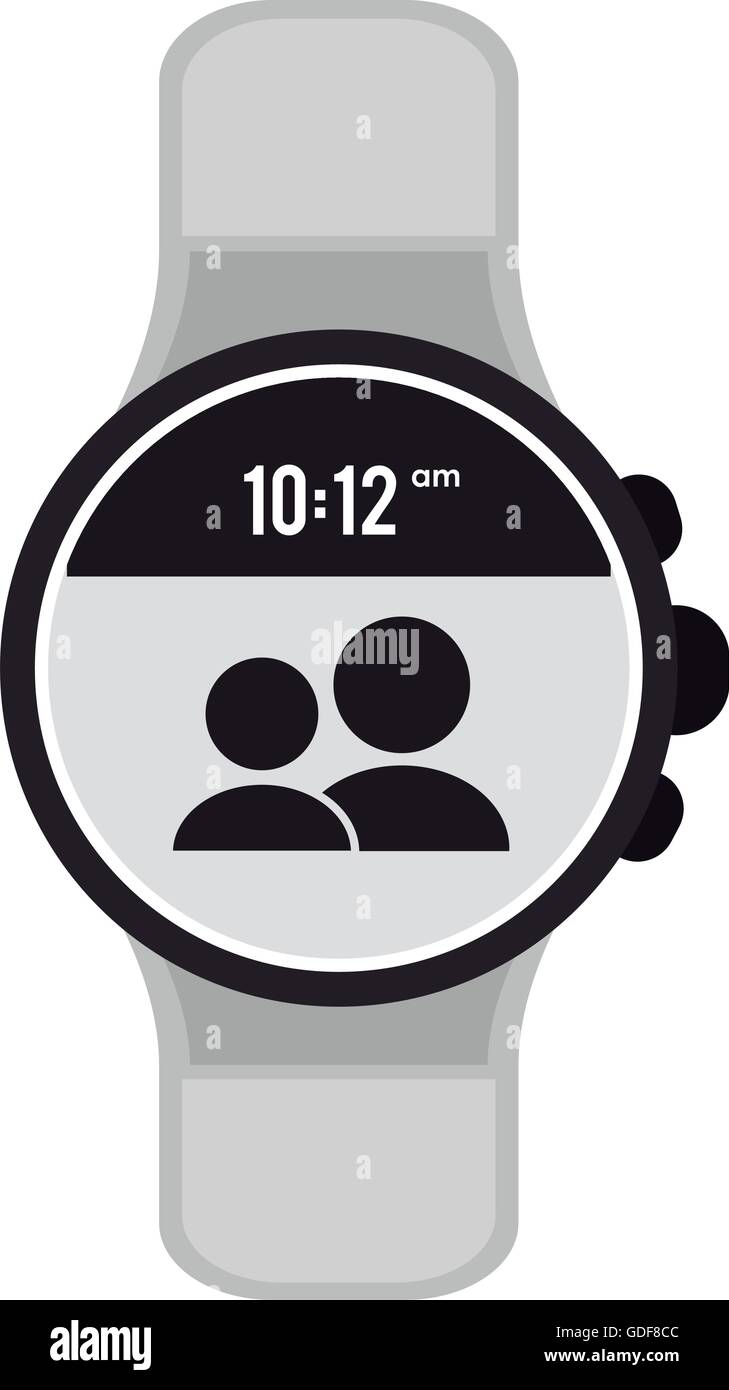 modern digital watch