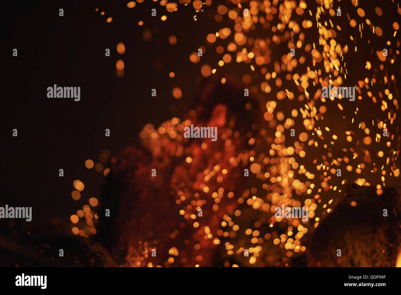 close up wood burning in the fireplace Stock Photo - Alamy