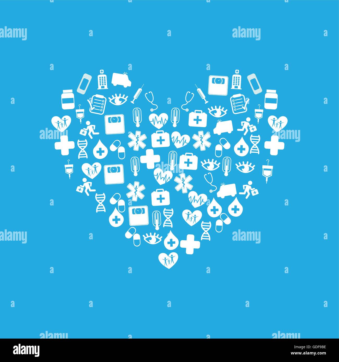 healthcare medical health isolated Stock Vector Image & Art - Alamy