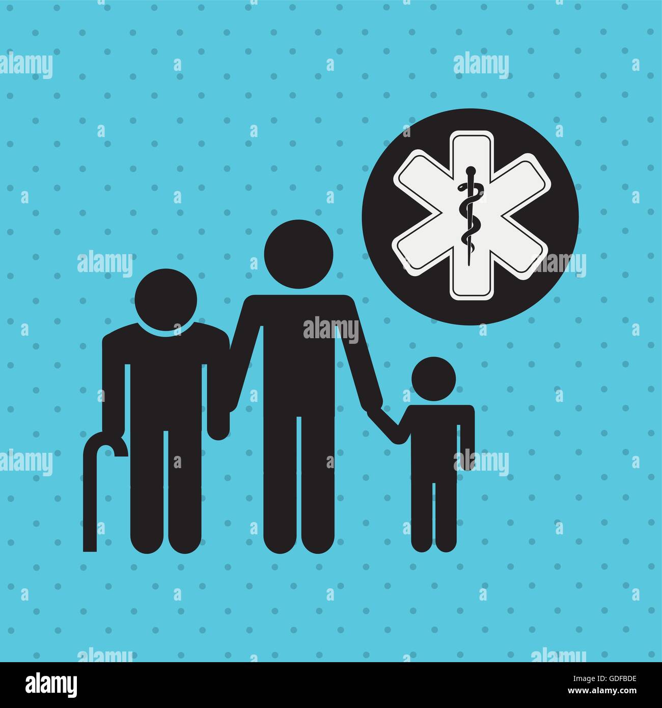 family healthcare design Stock Vector Image & Art Alamy