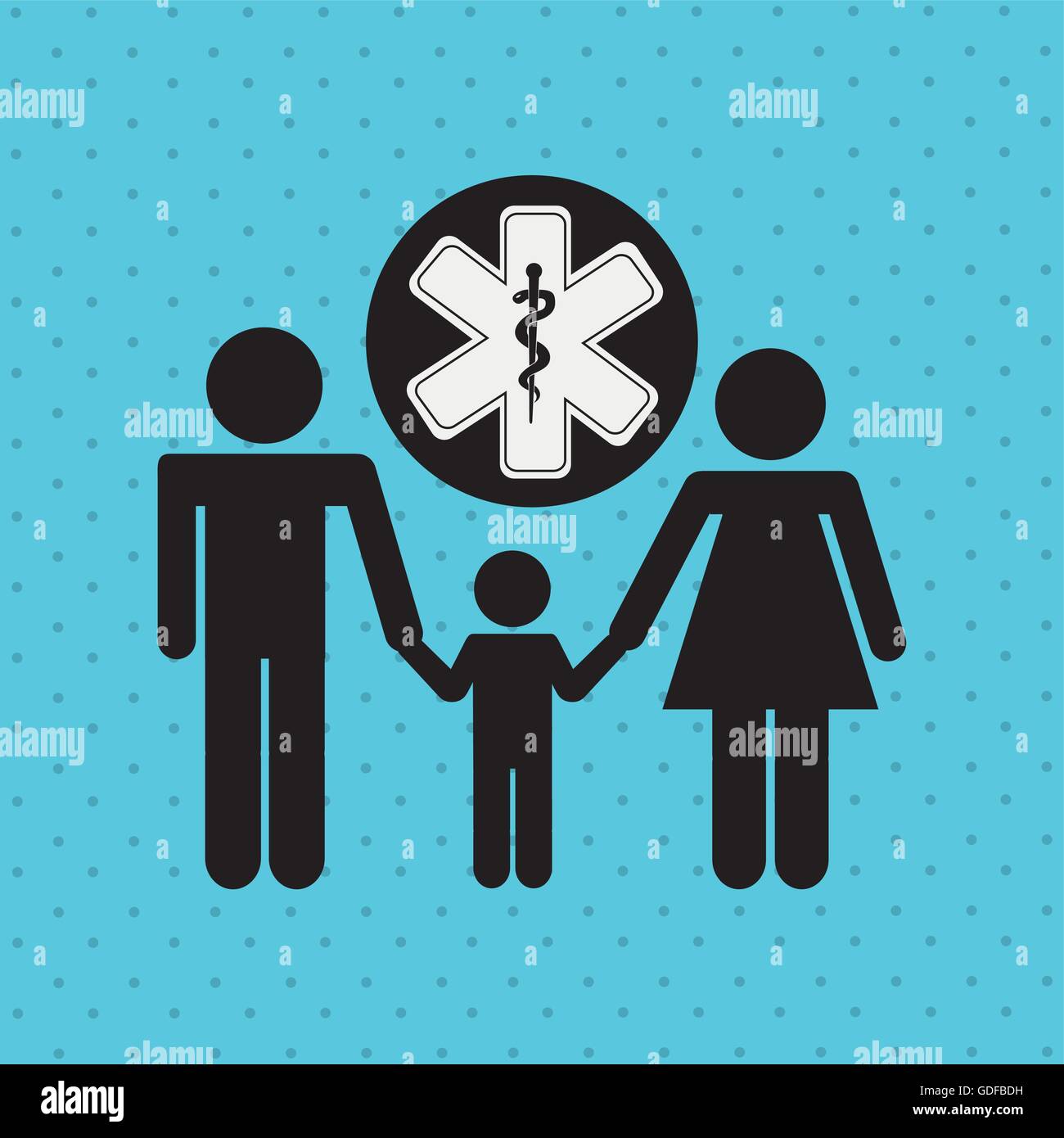family healthcare design Stock Vector Image & Art Alamy
