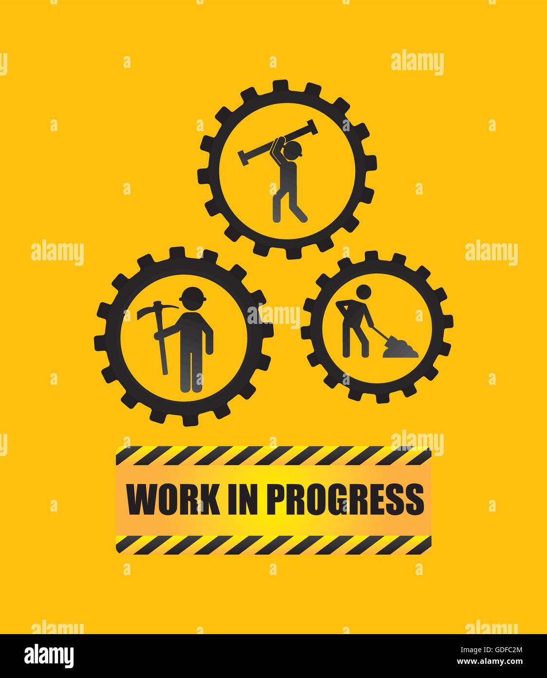 under construction label isolated icon design Stock Vector Image & Art ...