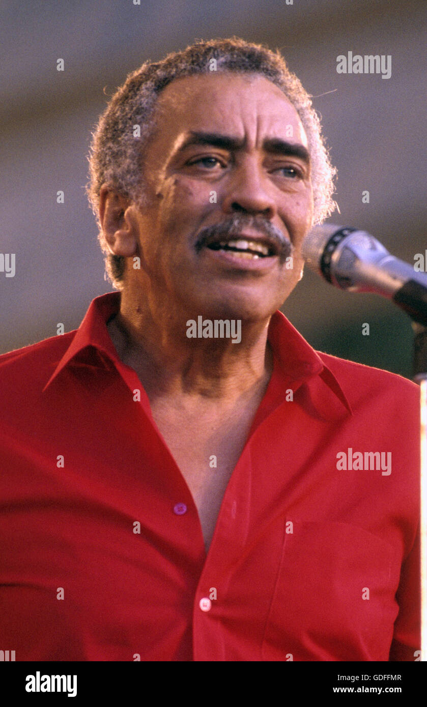 OSCAR BROWN US JAZZ ARTIST Stock Photo