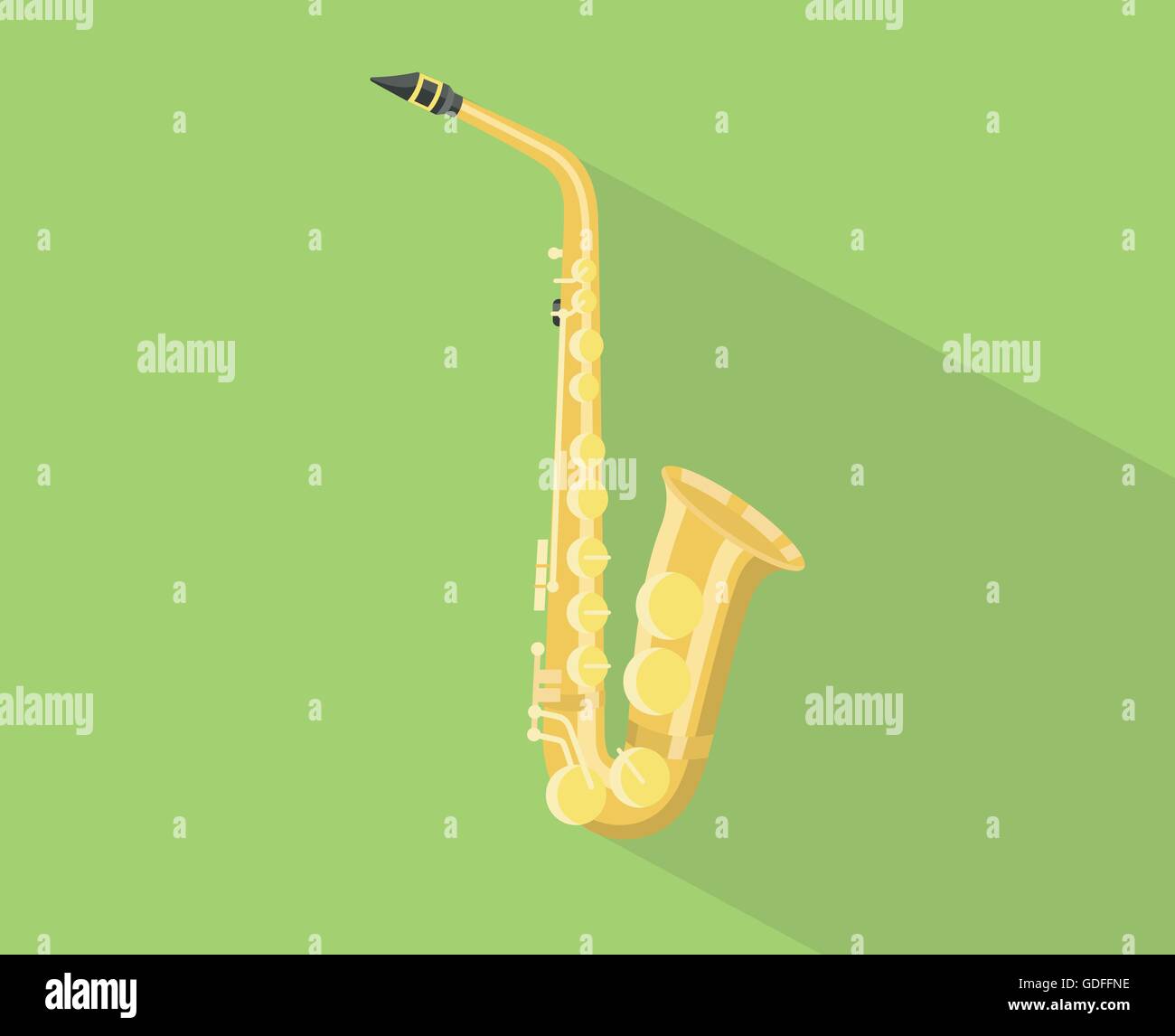 Alto saxophone Stock Vector Images Alamy