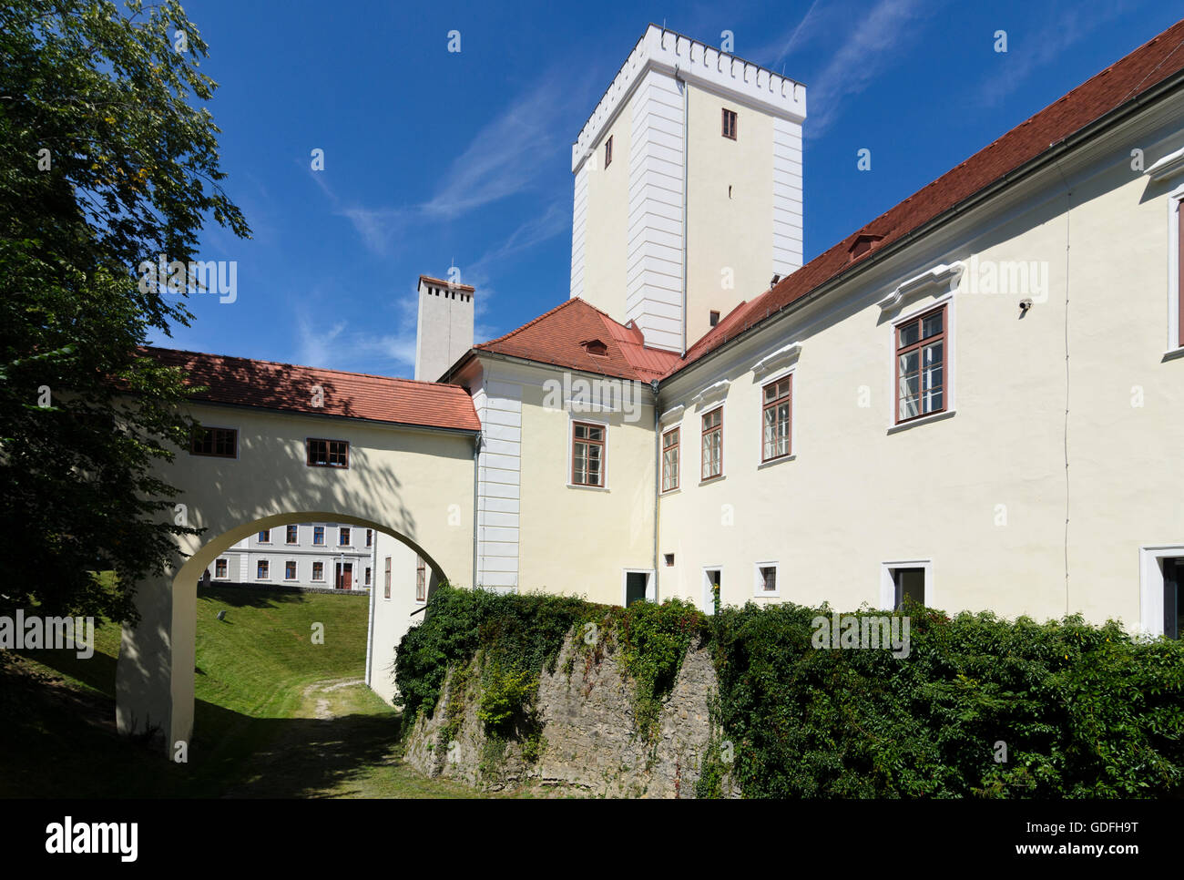 St. Peter in der Au: Castle, Austria, Niederösterreich, Lower Austria, Mostviertel Stock Photo