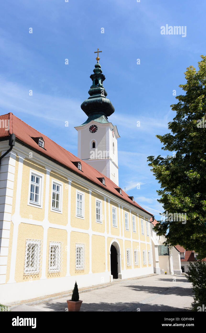 Aschbach-Markt: church hl. Martin, Austria, Niederösterreich, Lower Austria, Mostviertel Stock Photo