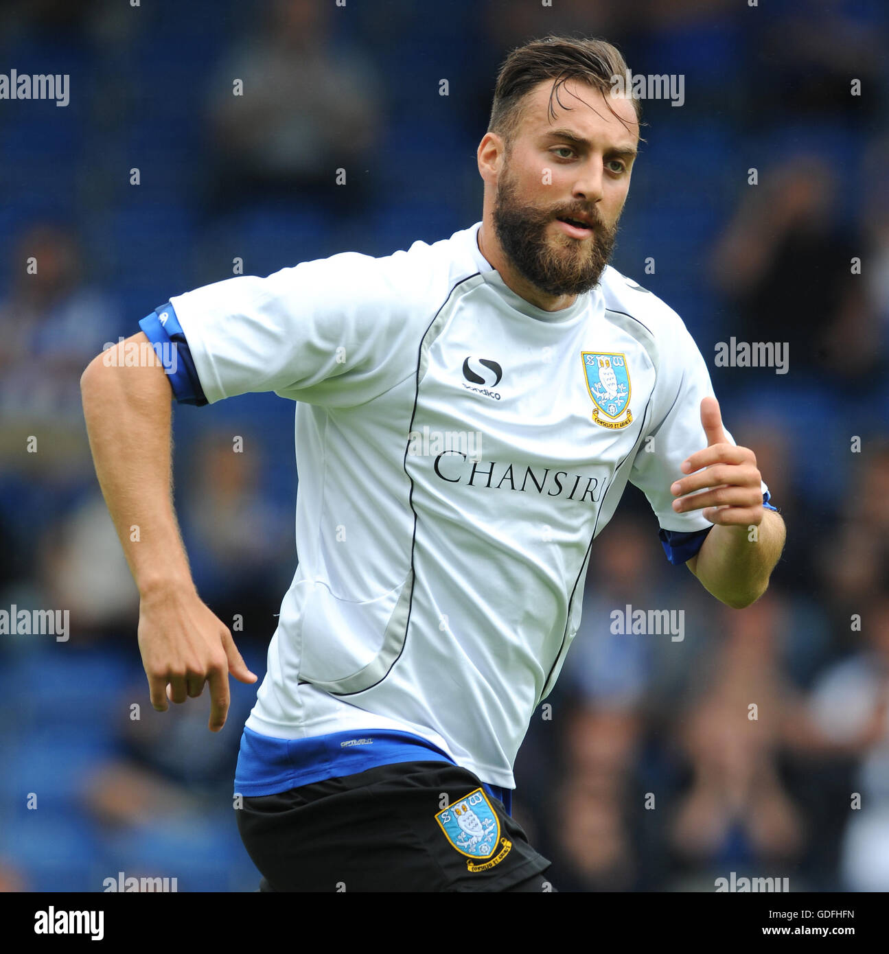 Sheffield Wednesday s Atdhe Nuhiu during the pre season friendly
