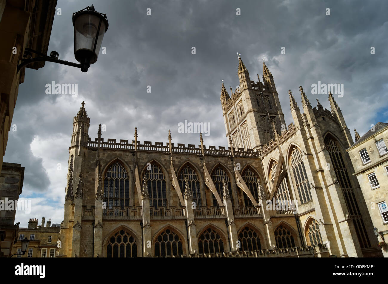 UK,Bath,Bath Abbey,Cathedral Church of St Peter & St Paul Stock Photo