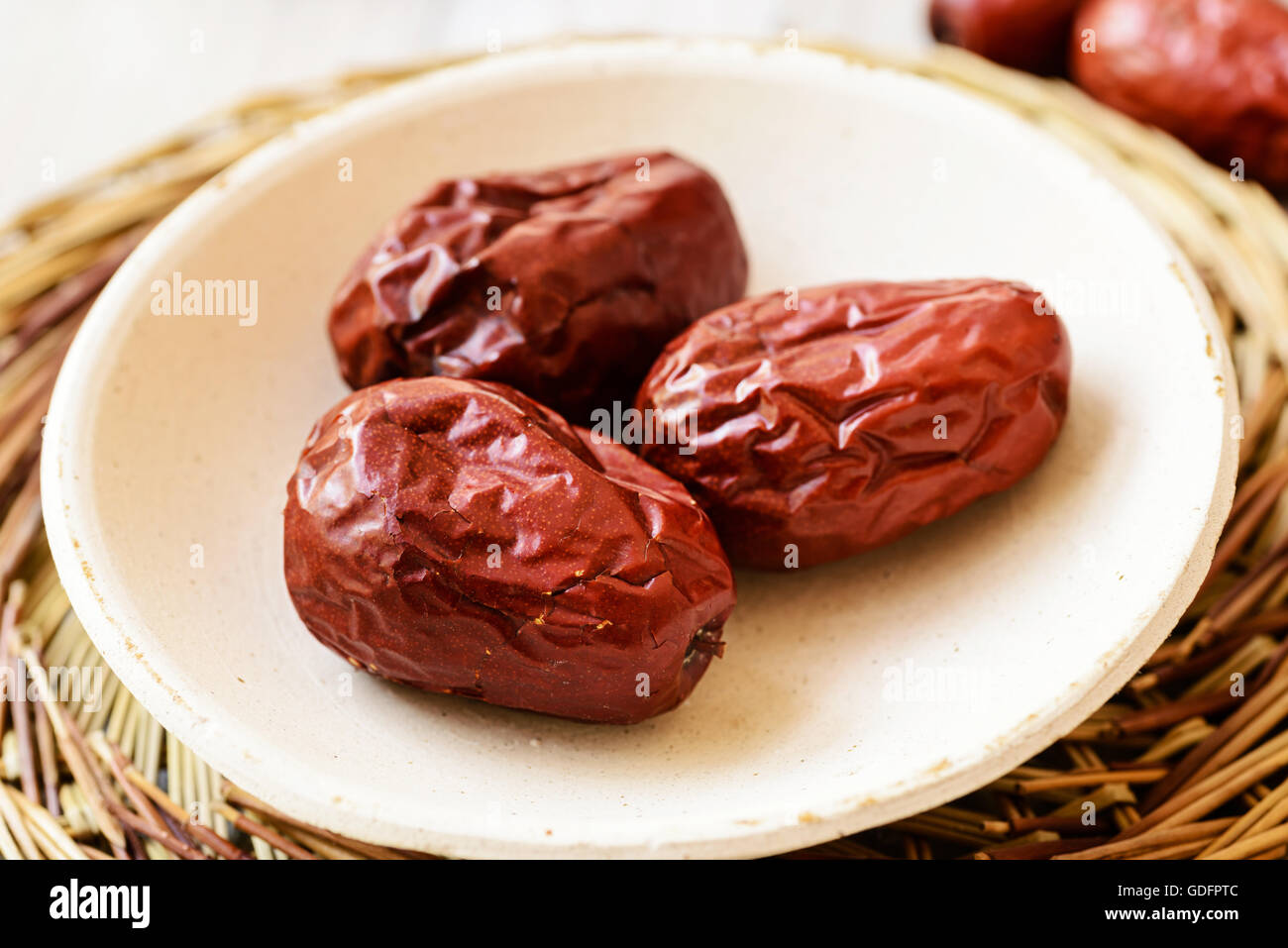 dried date fruit, dry jujube fruit Stock Photo Alamy