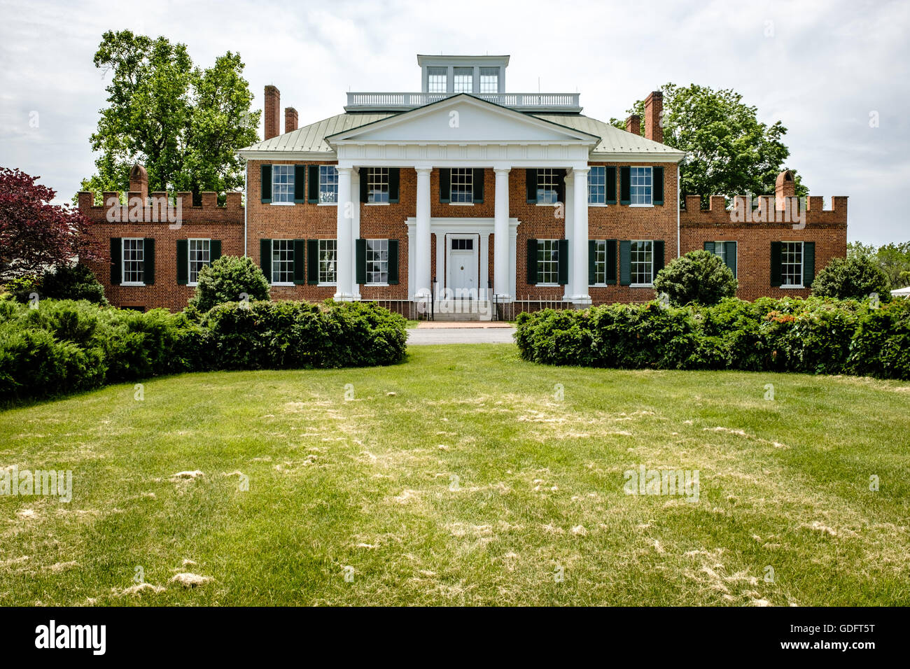Long Branch Plantation, Millwood, Virginia Stock Photo Alamy