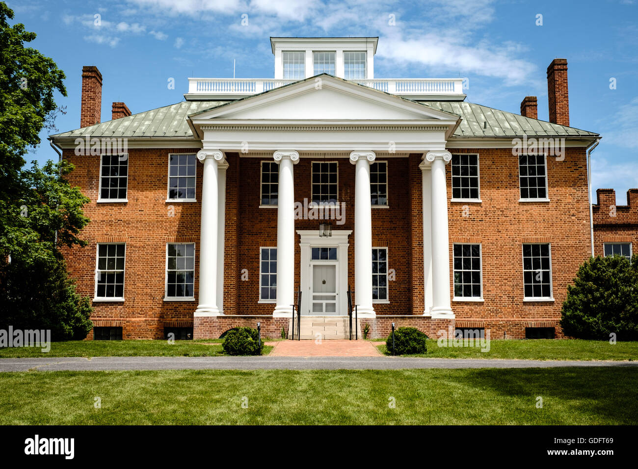 Long Branch Plantation, Millwood, Virginia Stock Photo Alamy