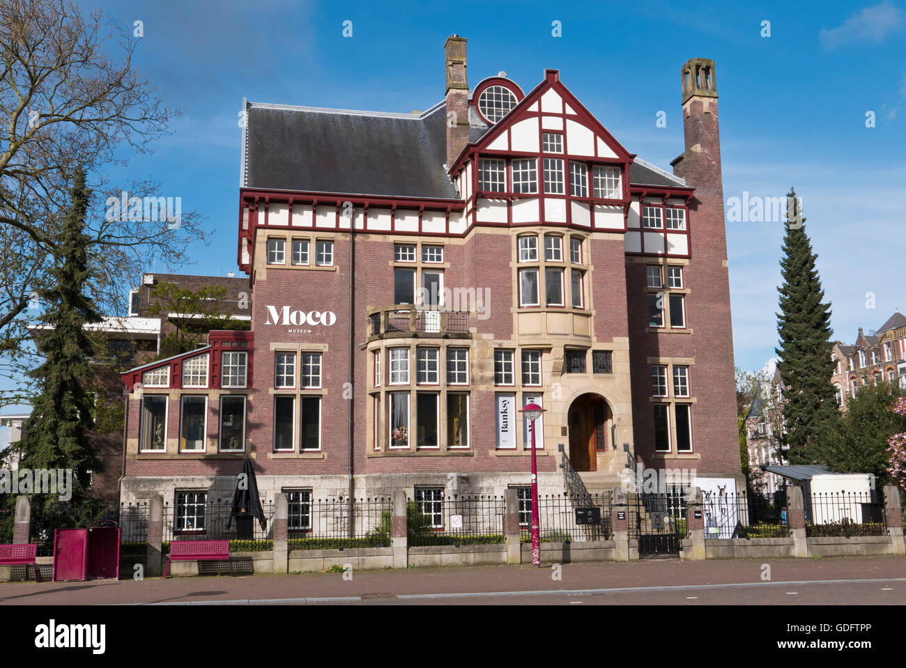 Moco Museum in Amsterdam, Holland, Netherlands Stock Photo - Alamy