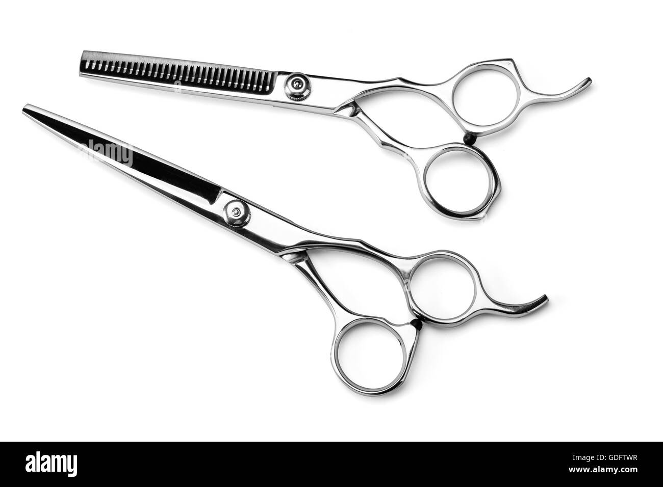 stainless hair scissors Stock Photo Alamy