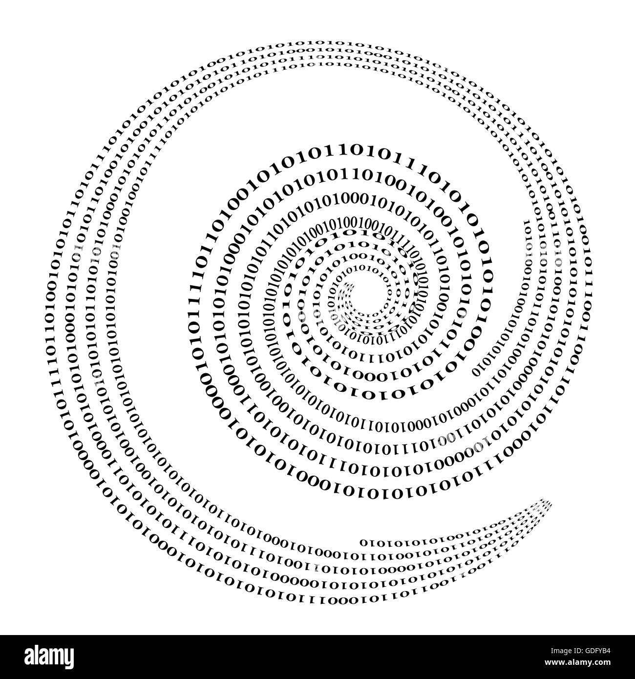 Binary Code Background. Numbers Concept Stock Vector Image & Art Alamy