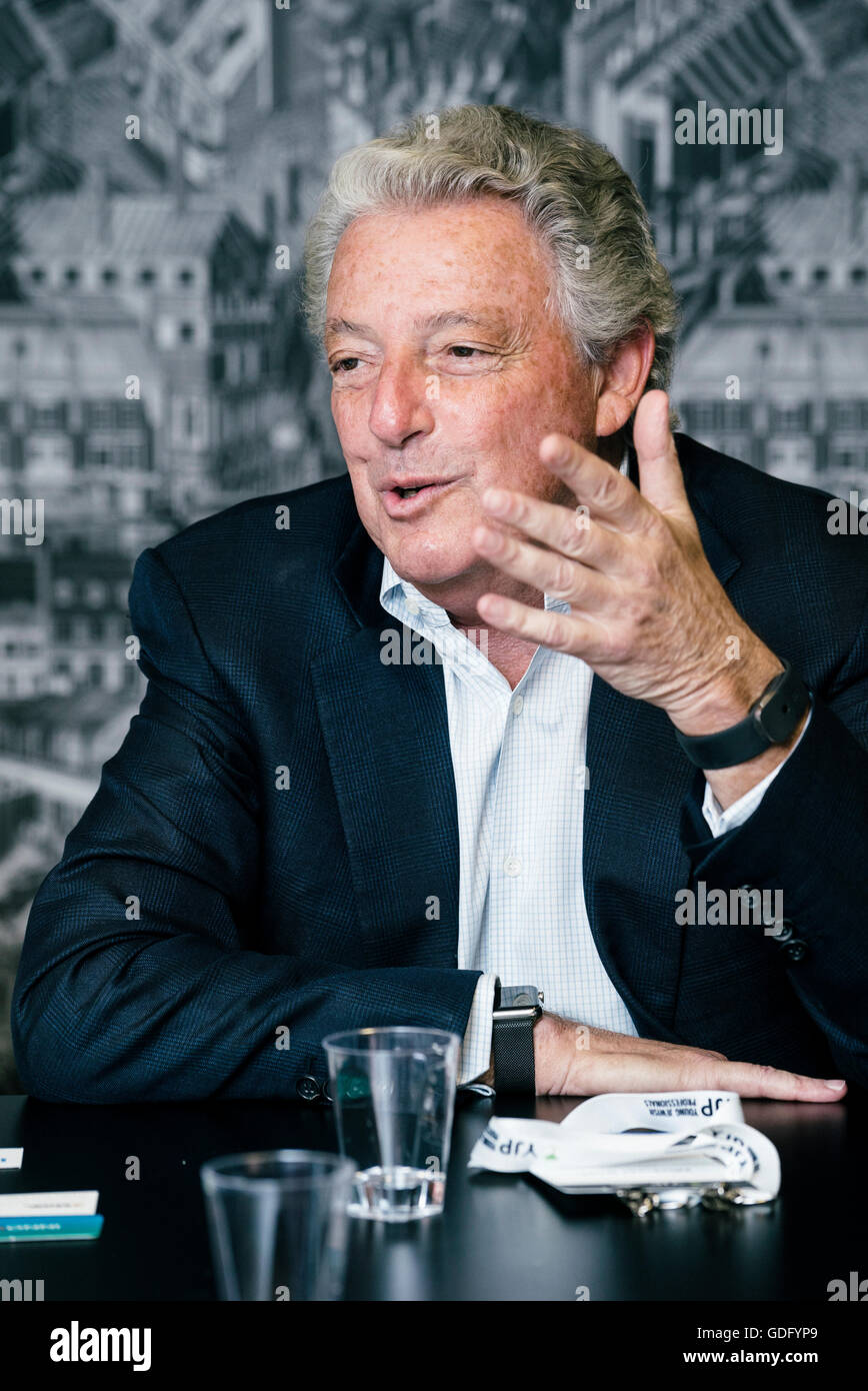 Michael I. Roth is Chairman and CEO of Interpublic (NYSE: IPG), Stock Photo