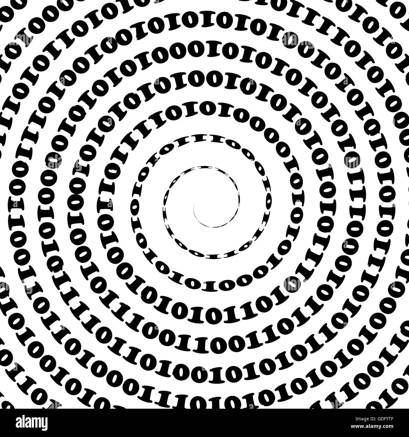 Binary Code Background Stock Vector Image & Art - Alamy