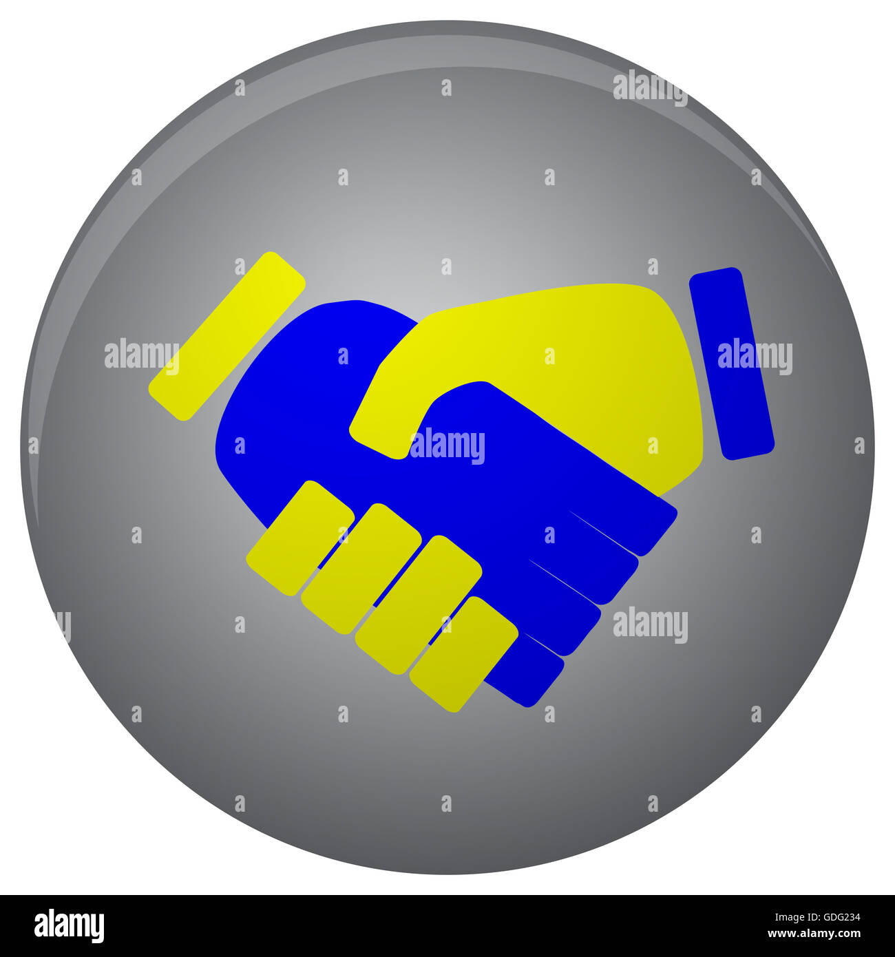 Premium Vector  Handshake vector flat icon. isolated hand shake