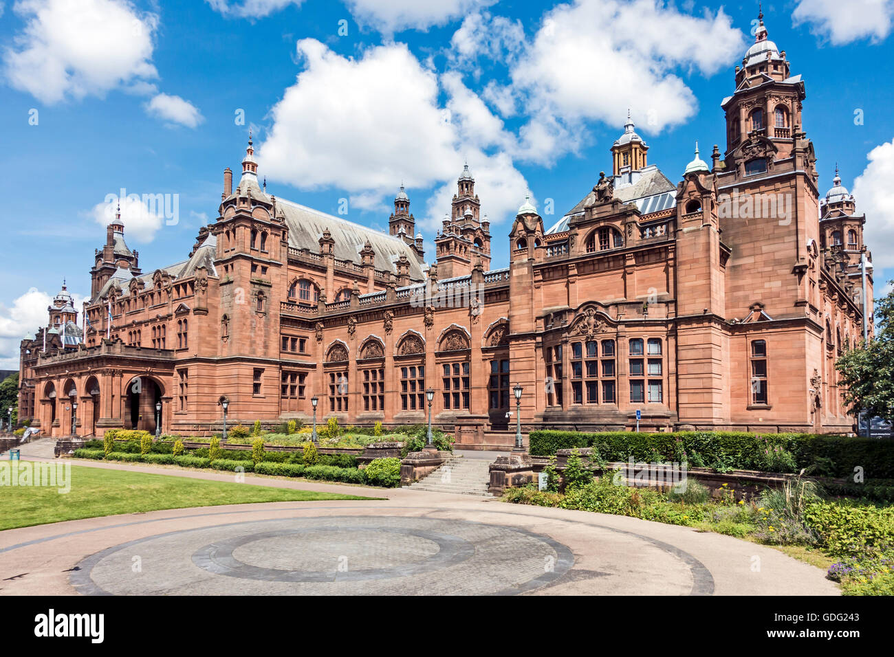 Kelvingrove Art Gallery and Museum Glasgow Scotland Stock Photo