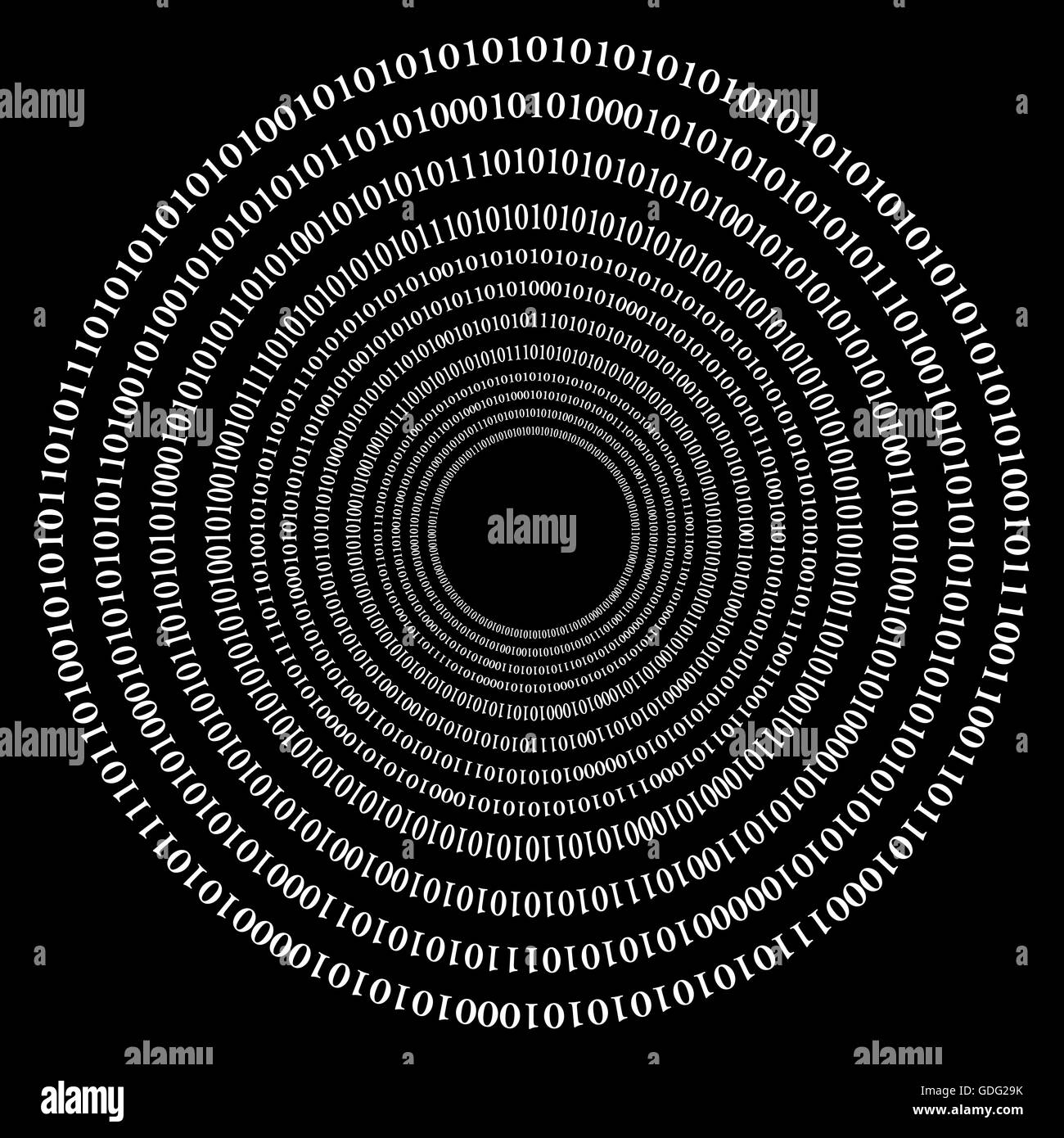 Numbers on computer screen Black and White Stock Photos & Images - Alamy