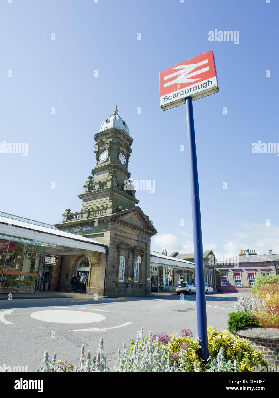 Scarborough Railway Station UK Stock Photo