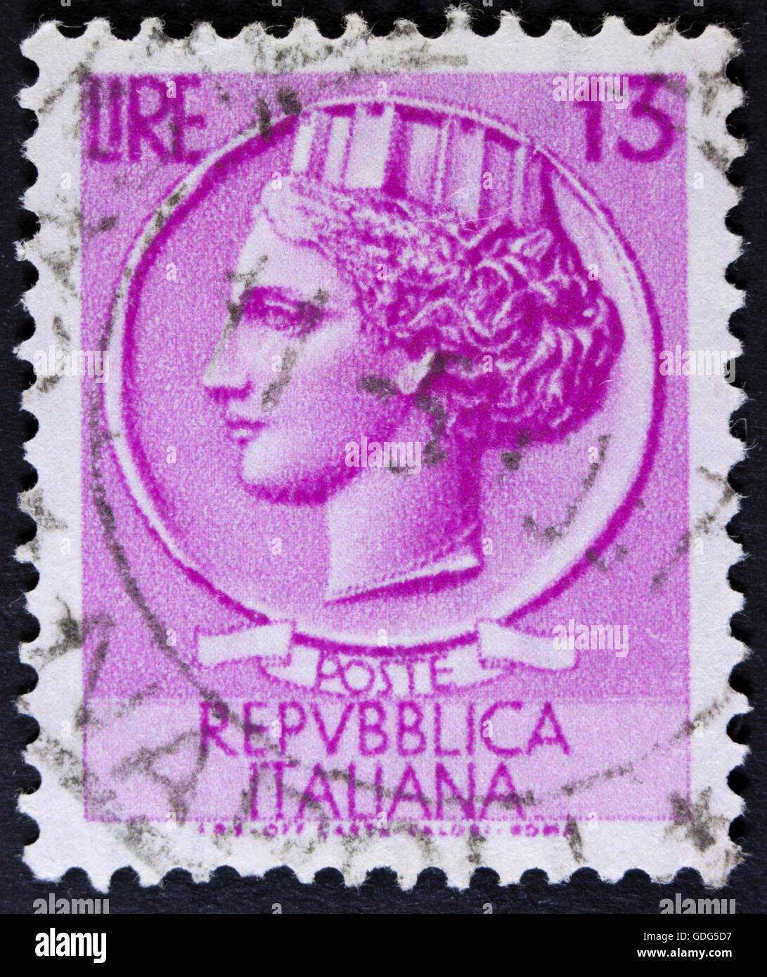 Stamp collection italy hi-res stock photography and images - Alamy