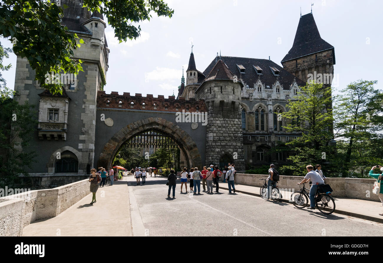 the-vajdahunyad-castle-in-city-park-is-a-stone-s-throw-from-heroes
