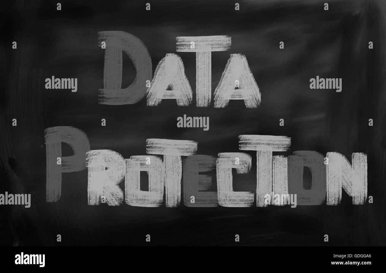 Data Protection Concept Stock Photo Alamy