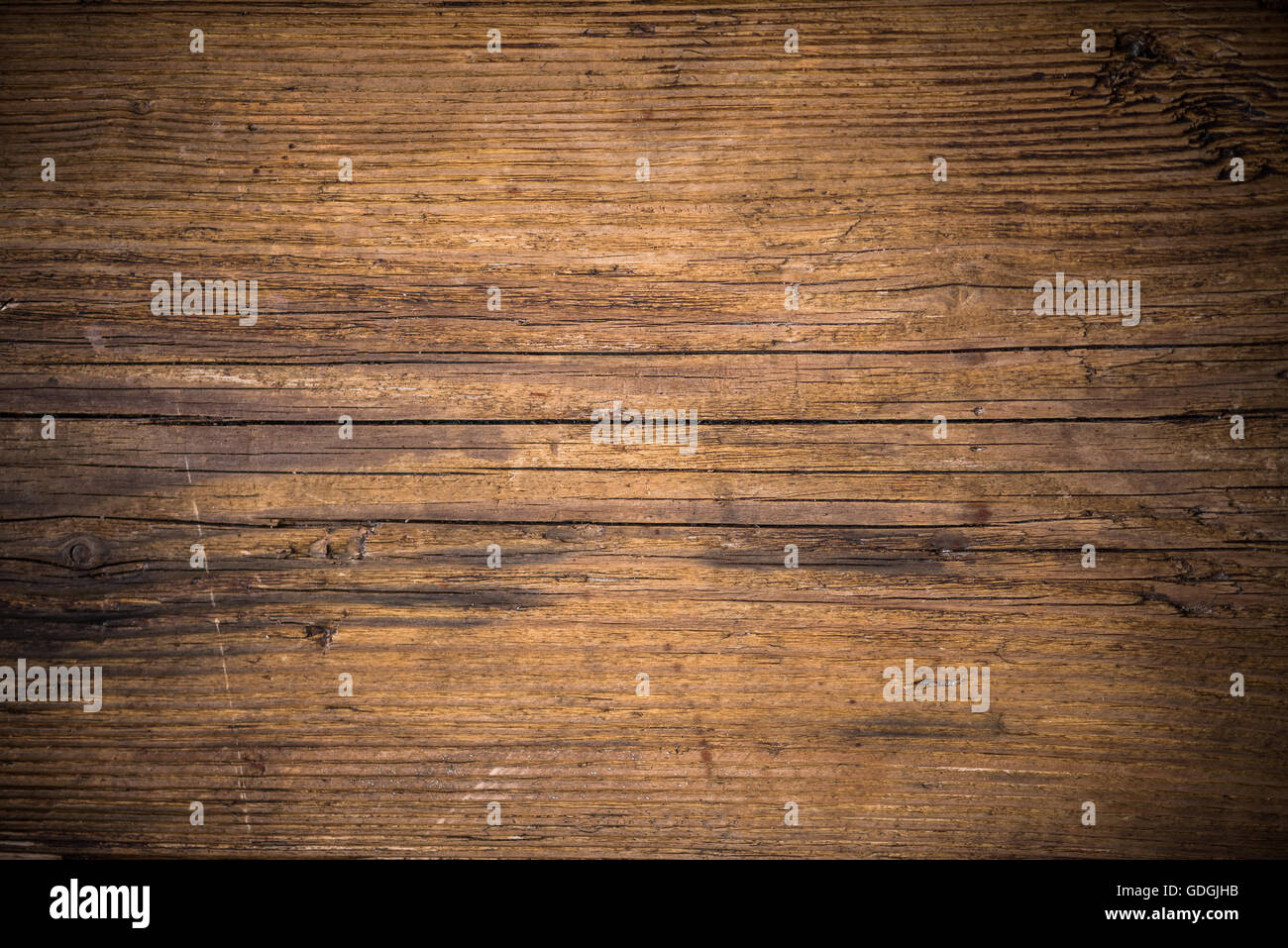 weathered wooden board template background Stock Photo