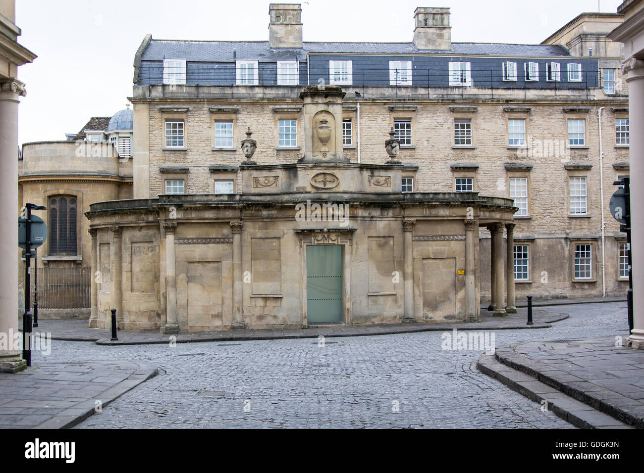 The Cross Bath Spa building. Spa in the UNESCO World Heritage City of