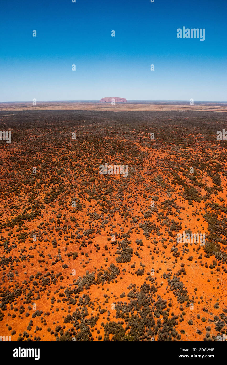 Uluru Ayers Rock Stock Photo
