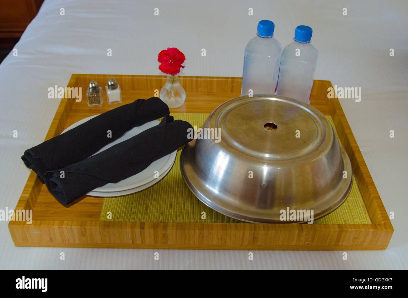 Luxury room service tray hires stock photography and images Alamy