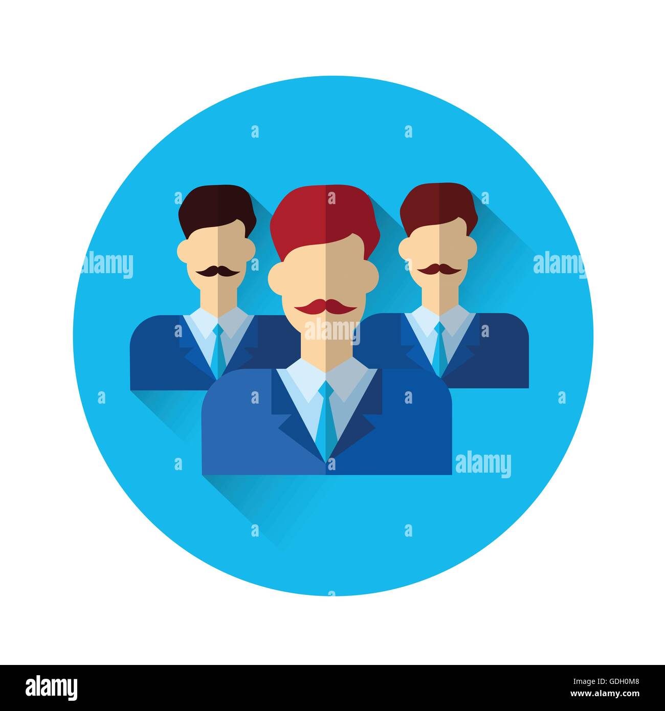 Anonymous employee Stock Vector Images - Alamy