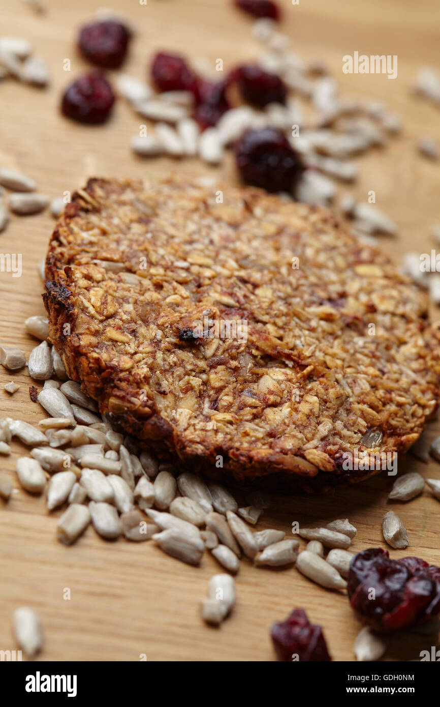 healthy eating granola, seeds Stock Photo Alamy
