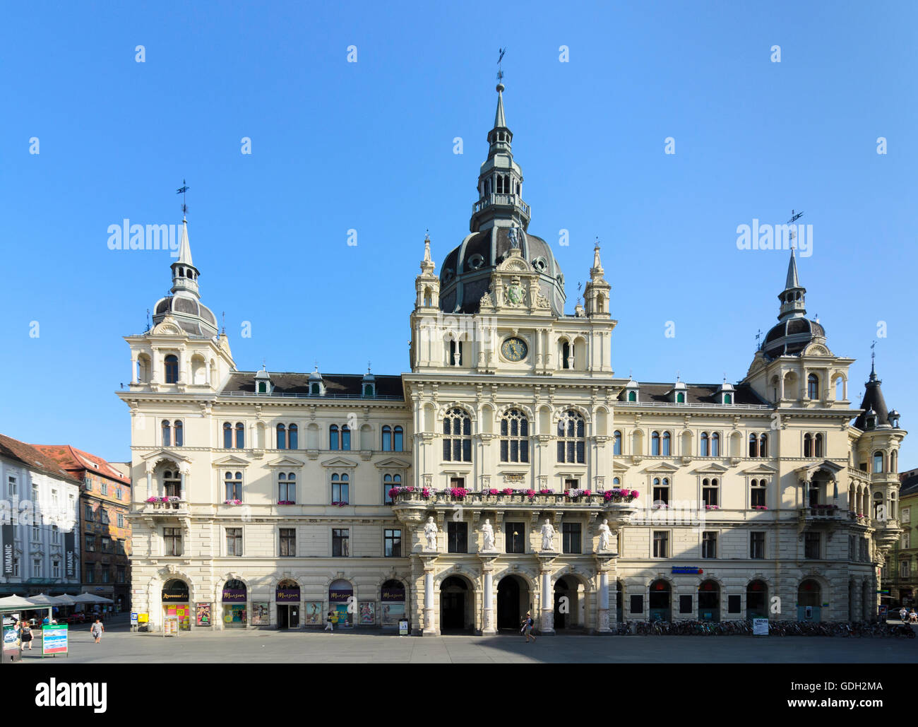 Graz: town hall, Austria, Steiermark, Styria, Region Graz Stock Photo
