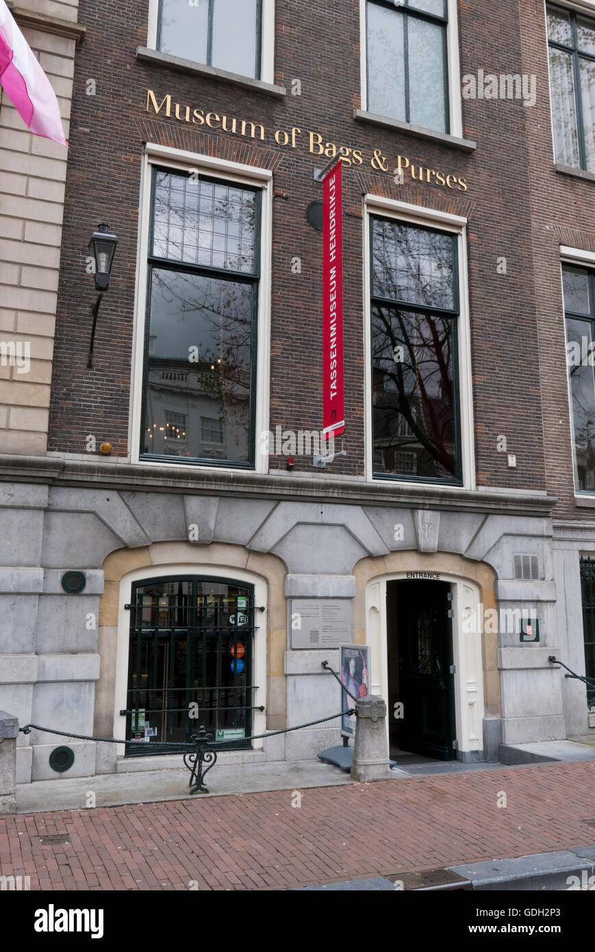 Bag and Purses Museum in Amsterdam, Holland, Netherlands Stock Photo