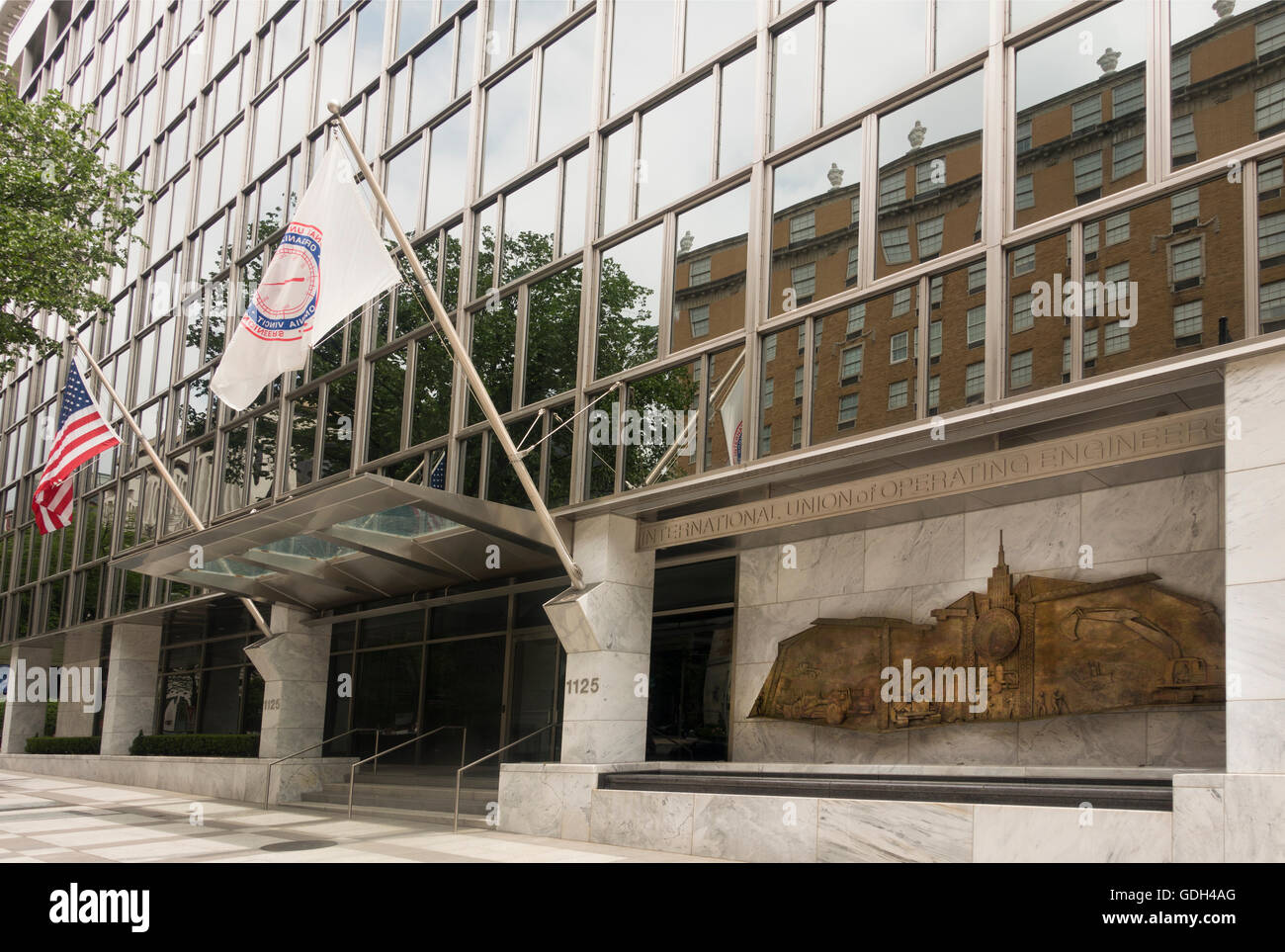 International union of operating engineers washington dc stock photo