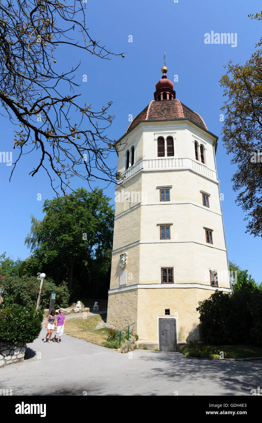 Graz: Bell tower on the Schlossberg, Austria, Steiermark, Styria, Region Graz Stock Photo