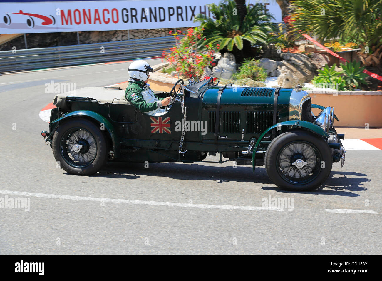Bentley, 10th Grand Prix Monaco Historique 2016, Monte Carlo, Monaco Stock Photo