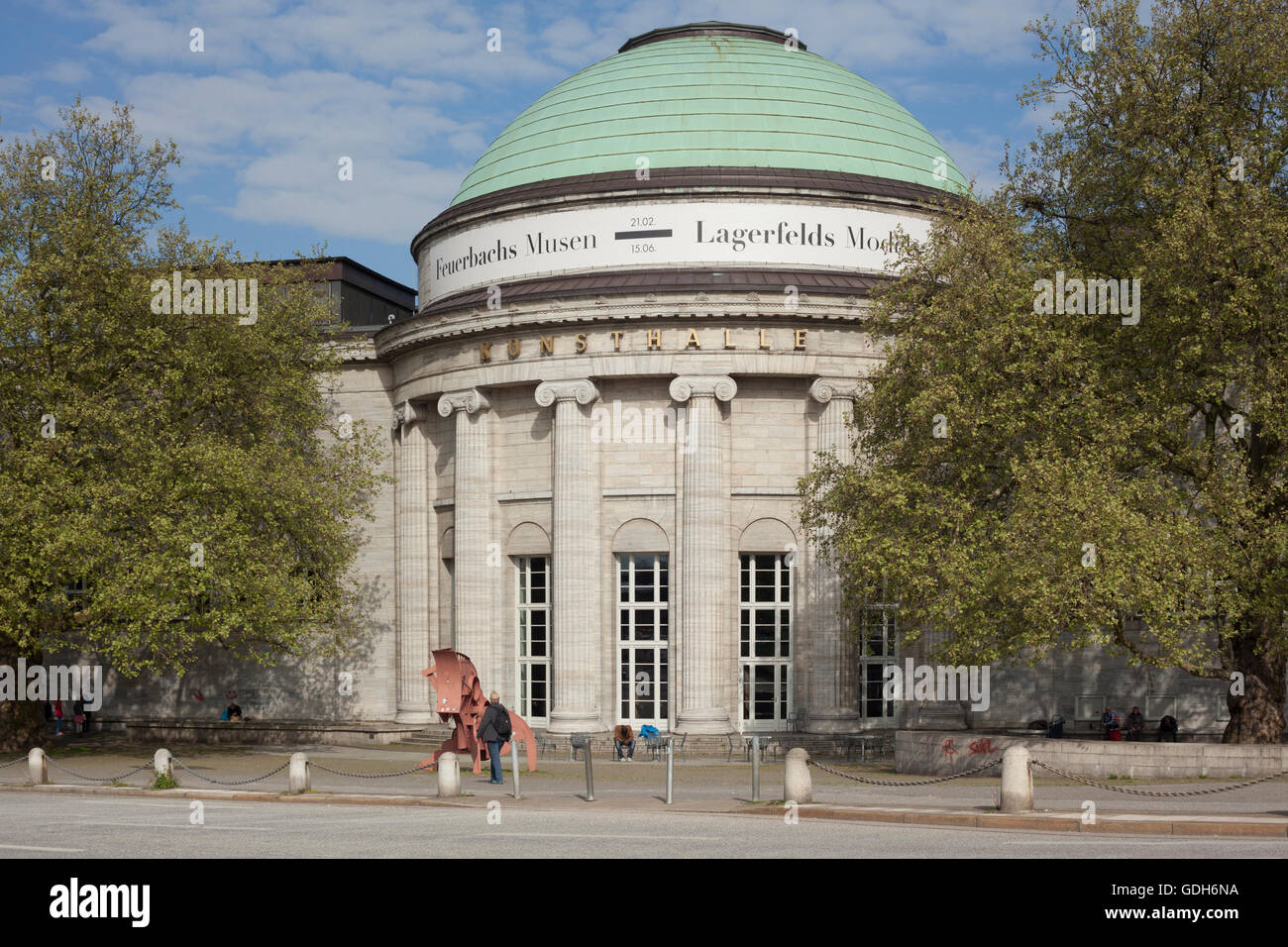 Art Gallery, Hamburg, Germany Stock Photo Alamy