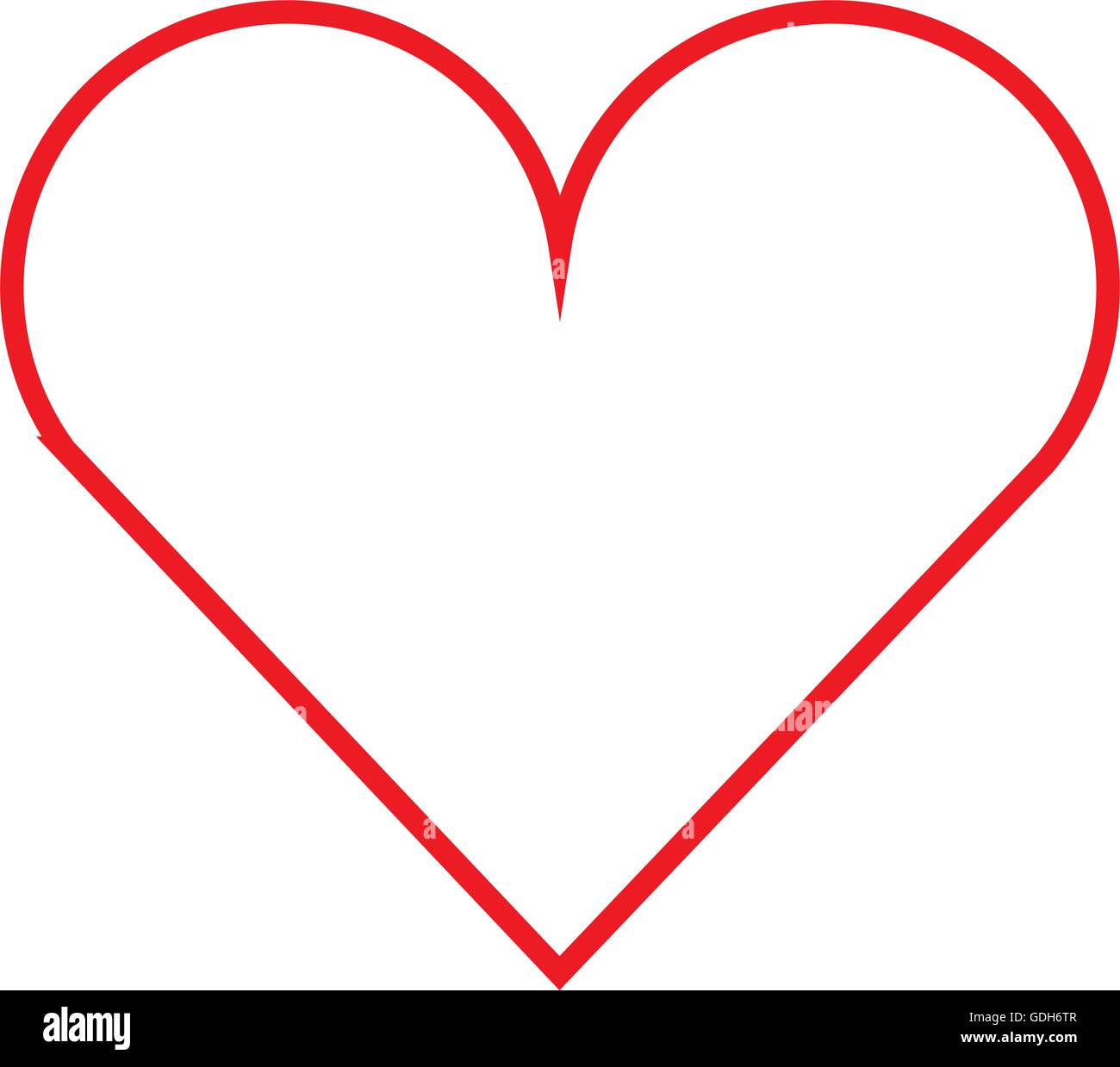 heart vector illustration Stock Vector Image & Art - Alamy