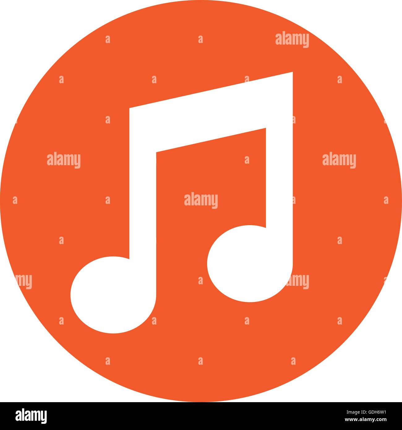 sound music symbol Stock Vector Image & Art Alamy