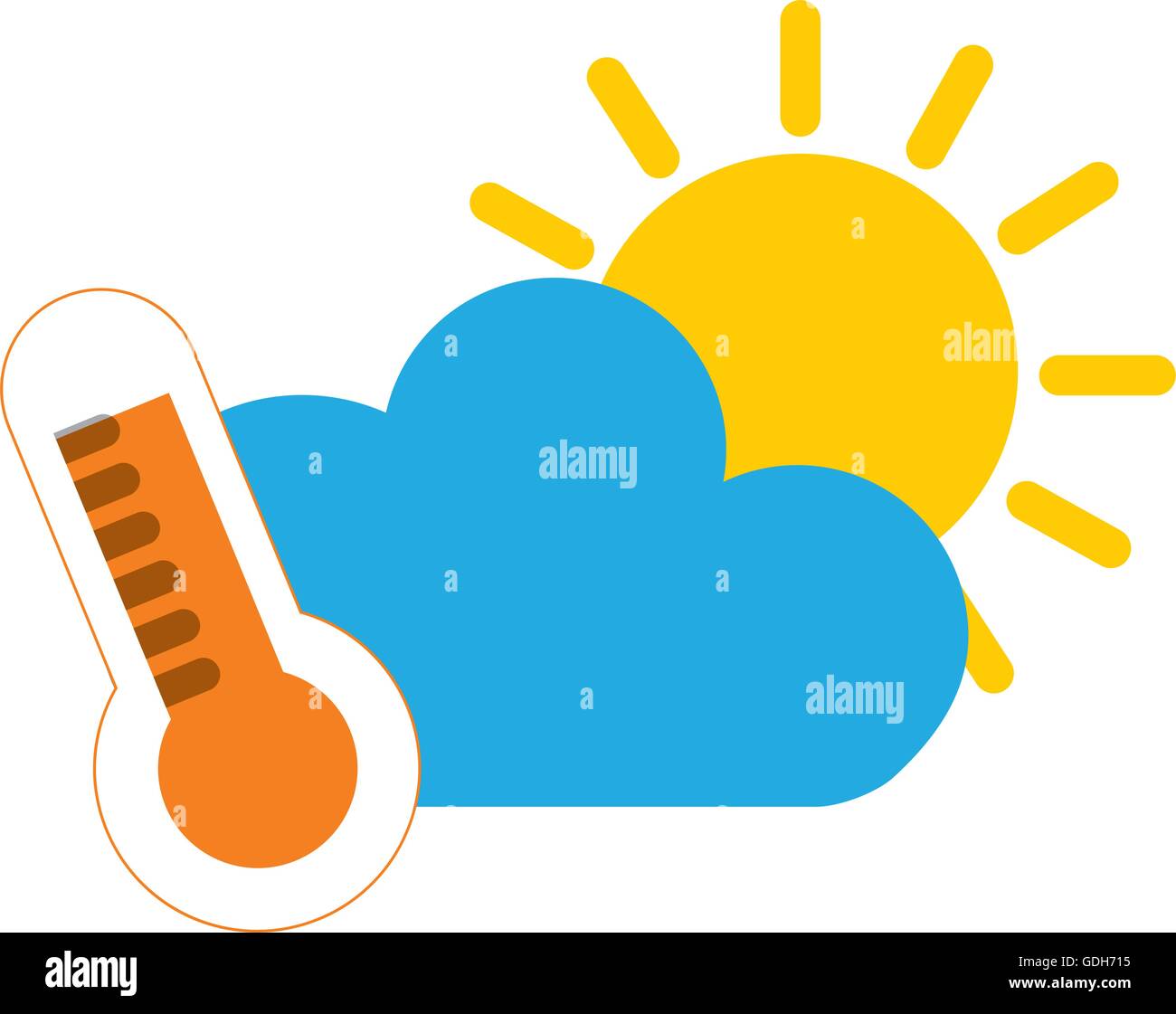 high temperature icon Stock Vector Image & Art - Alamy