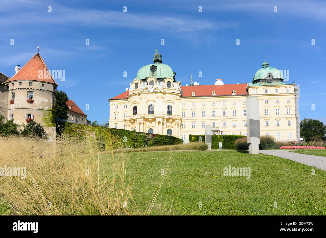 Klosterneuburg: monastery Klosterneuburg, Austria, Niederösterreich, Lower Austria, Wienerwald, Vienna Woods Stock Photo