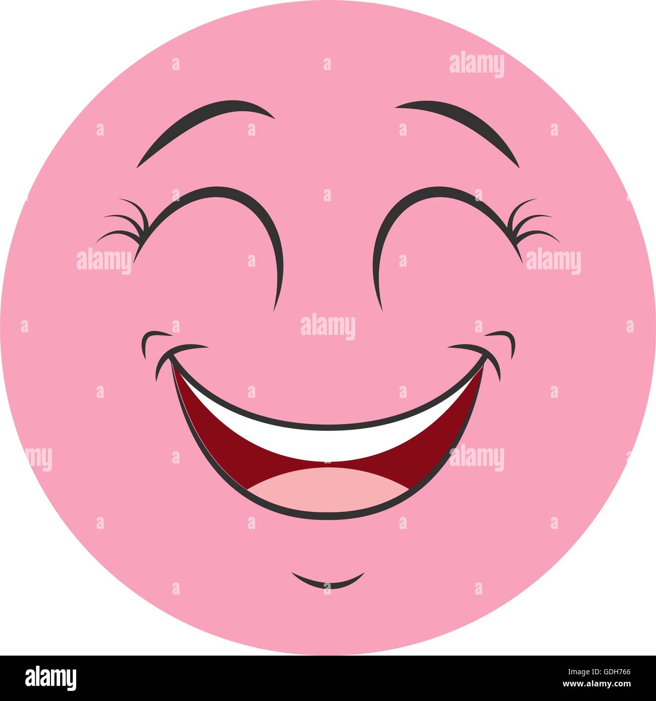 happy cartoon icon Stock Vector Image & Art - Alamy