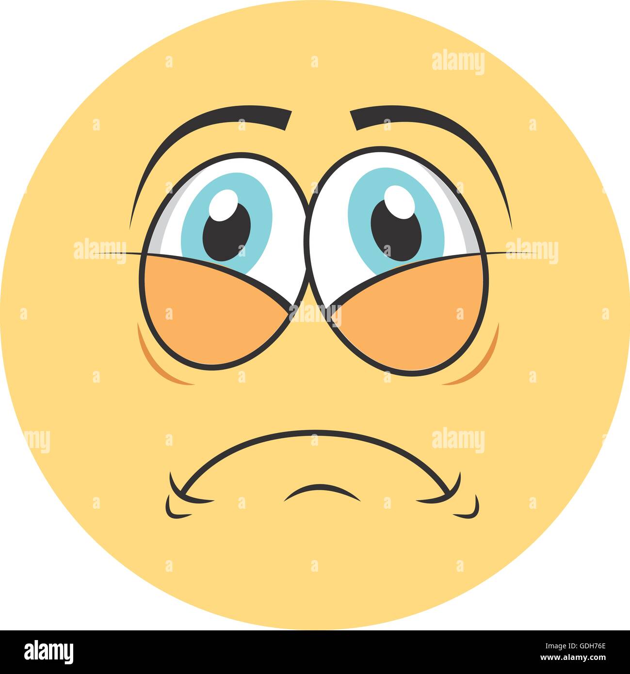 sad cartoon icon Stock Vector Image & Art - Alamy