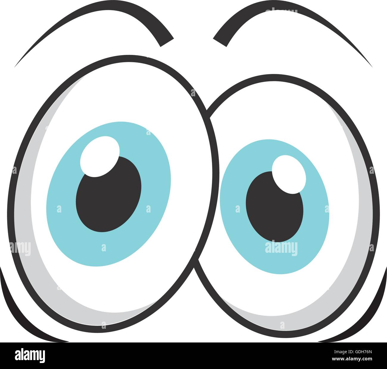 cartoon eyes icon Stock Vector Image & Art - Alamy