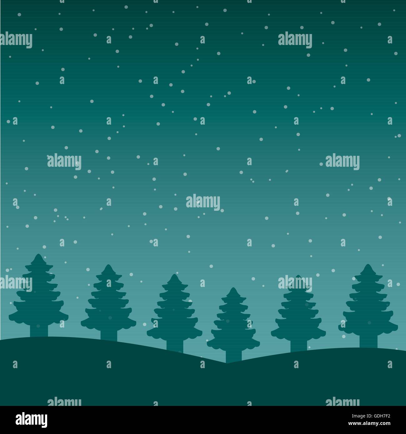 nature landscape tree Stock Vector Image & Art - Alamy