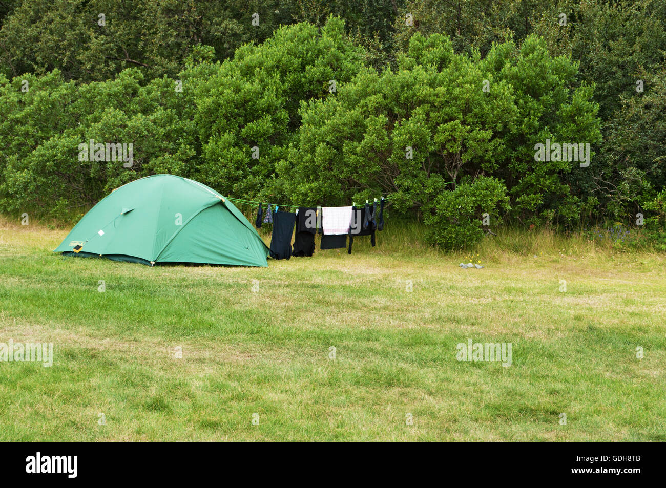 Iceland camping holiday hi-res stock photography and images - Alamy