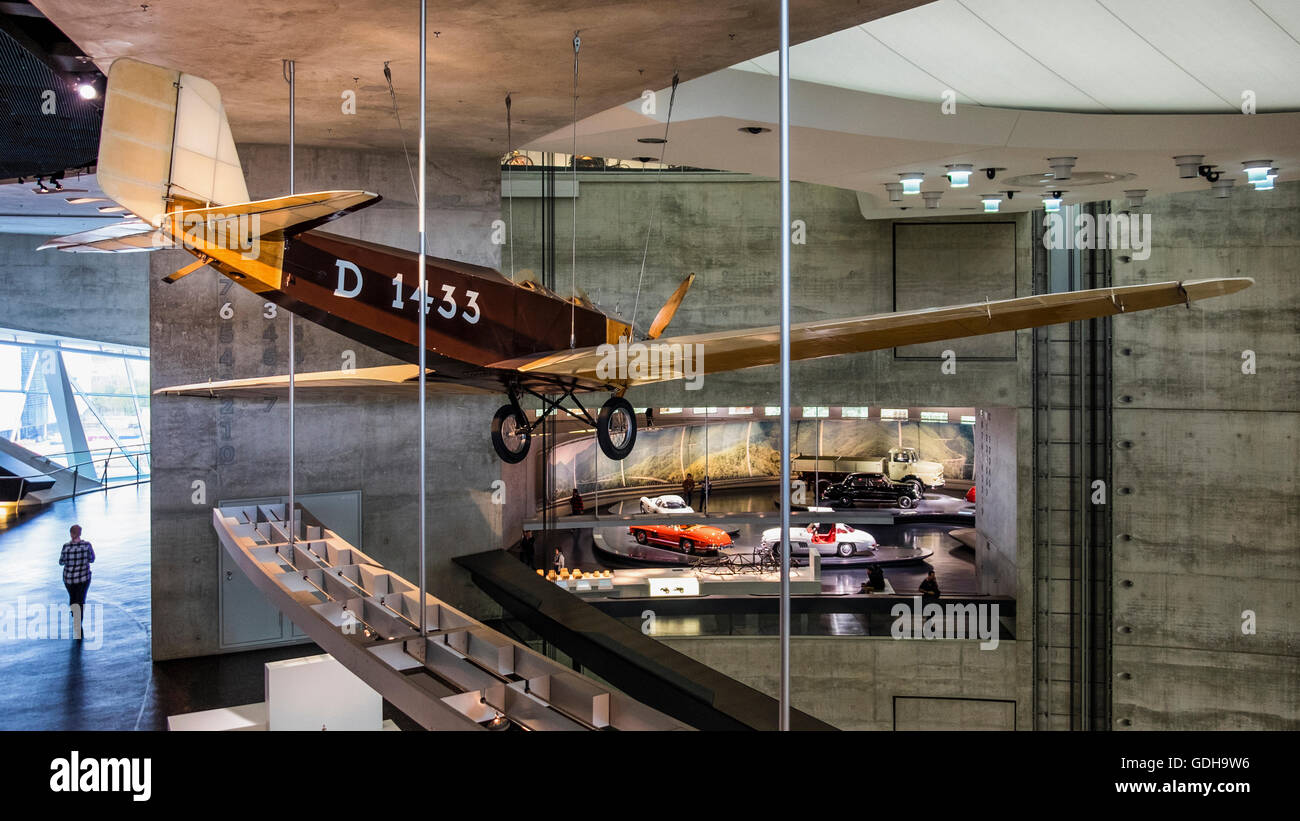 Mercedes Benz Museum Interior Stuttgart Germany Daimler D 1433